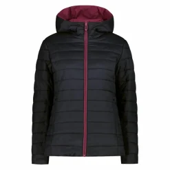 Doubleface-Jacke mit Kapuze für Damen