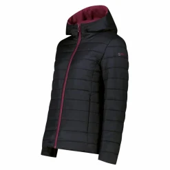 Doubleface-Jacke mit Kapuze für Damen