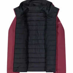 Doubleface-Jacke mit Kapuze für Damen