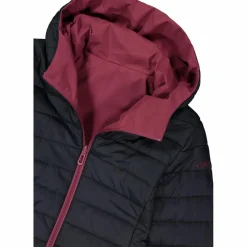 Doubleface-Jacke mit Kapuze für Damen