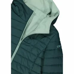 Doubleface-Jacke mit Kapuze für Damen