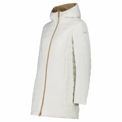 Doubleface-Parka für Damen mit Kapuze