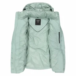 Einfarbige Daunenjacke mit Sorona® Aura für Damen