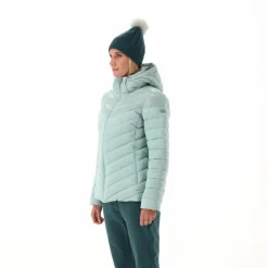 Einfarbige Daunenjacke mit Sorona® Aura für Damen