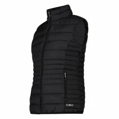 Einfarbige Weste wattiert mit Sorona für Damen