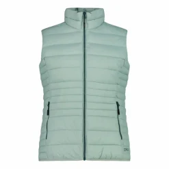 Einfarbige Weste wattiert mit Sorona für Damen
