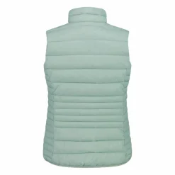Einfarbige Weste wattiert mit Sorona für Damen