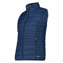 Einfarbige Weste wattiert mit Sorona für Damen