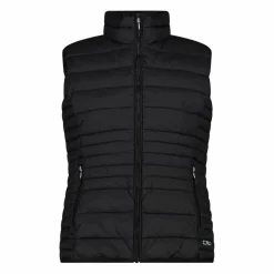 Einfarbige Weste wattiert mit Sorona für Damen