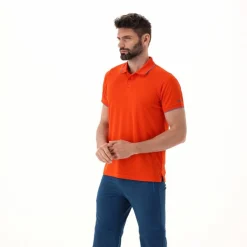 Einfarbiges Pique-Poloshirt