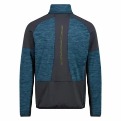 Fleece Grid Tech mit Reißverschluss für Herren meliert