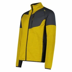 Fleece Grid Tech mit Reißverschluss für Herren meliert