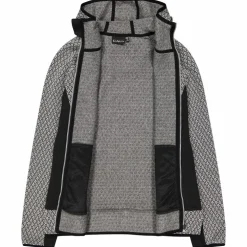 Fleece Knit Tech für Damen mit Kapuze