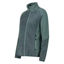 Fleece Knit Tech Melange für Damen mit Wabenmuster