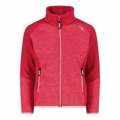 Fleece Knit Tech meliert für Mädchen mit Wabenmuster