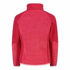 Fleece Knit Tech meliert für Mädchen mit Wabenmuster