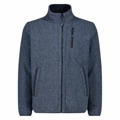 Fleecegefütterte Herrenjacke aus recyceltem Polyester-Melange