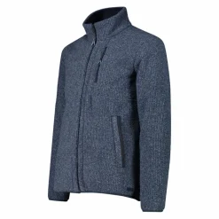 Fleecegefütterte Herrenjacke aus recyceltem Polyester-Melange