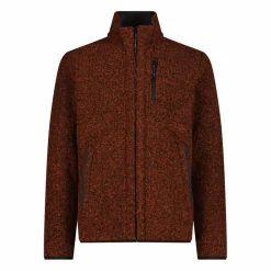 Fleecegefütterte Herrenjacke aus recyceltem Polyester-Melange