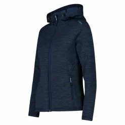 Fleecejacke aus Stretch-Performance mit Kapuze