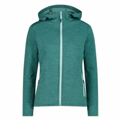 Fleecejacke aus Stretch-Performance mit Kapuze