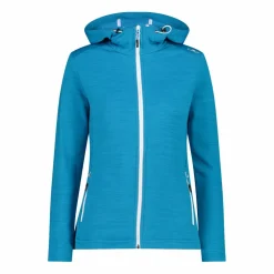 Fleecejacke aus Stretch-Performance mit Kapuze