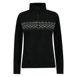 Fleecejacke mit halblangem Reißverschluss aus Arctic Fleece für Damen