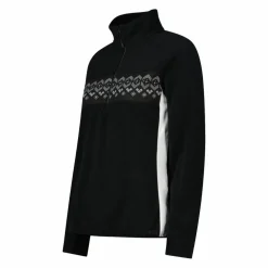 Fleecejacke mit halblangem Reißverschluss aus Arctic Fleece für Damen