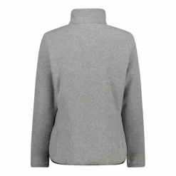 Fleece-Sweatshirt für Damen aus Arctic Fleece Melange mit Blumendruck