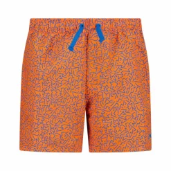 Gemusterte Badehose aus Mikrofaser für Jungen