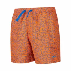 Gemusterte Badehose aus Mikrofaser für Jungen