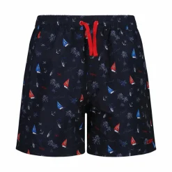 Gemusterte Badehose für Jungen