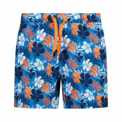 Gemusterte Badehose mit Naturmotiv für Herren