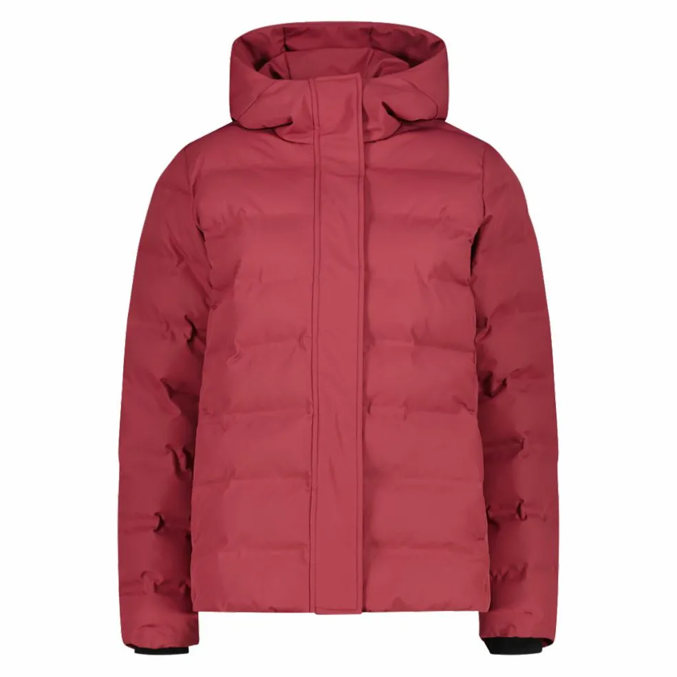 Gepolsterte Daunenjacke für Damen mit Kapuze