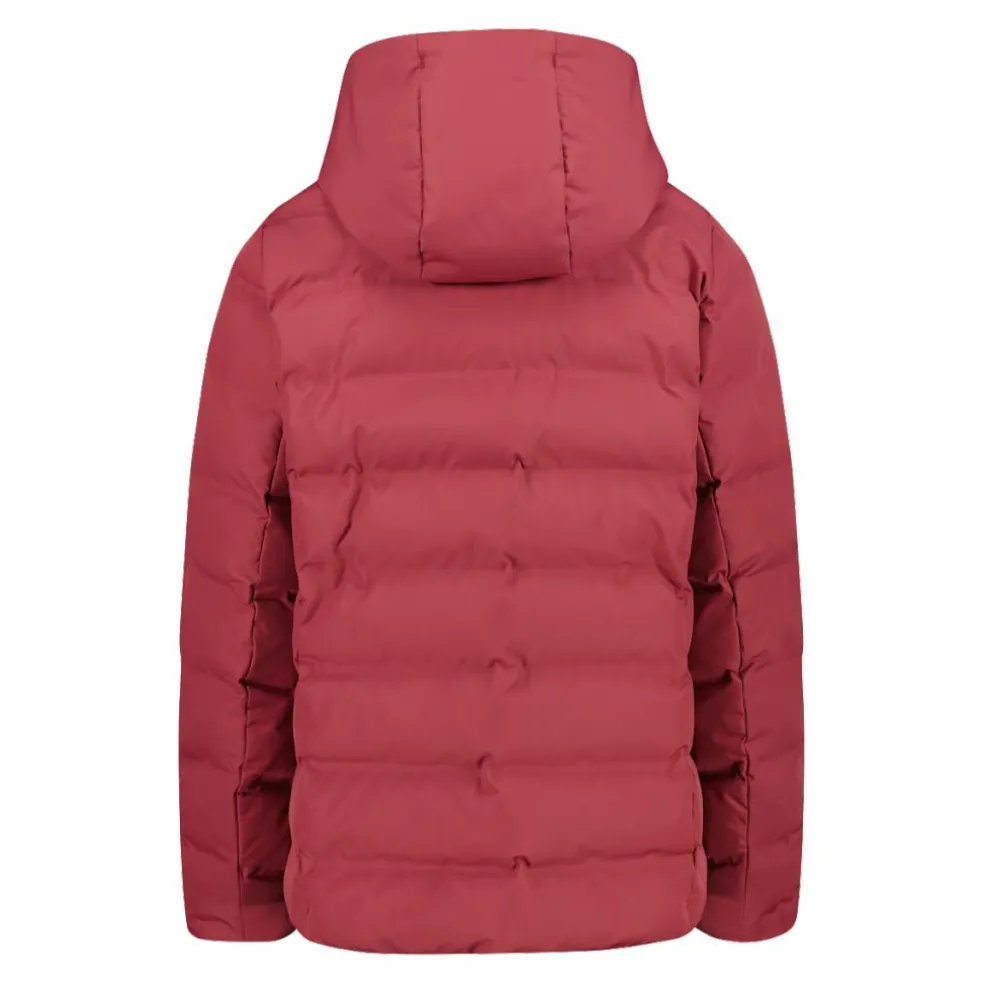 Gepolsterte Daunenjacke für Damen mit Kapuze