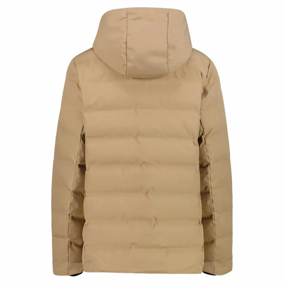 Gepolsterte Daunenjacke für Damen mit Kapuze