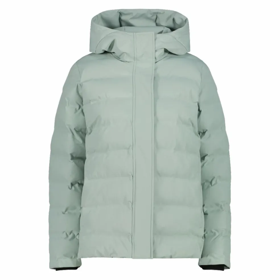 Gepolsterte Daunenjacke für Damen mit Kapuze