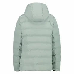 Gepolsterte Daunenjacke für Damen mit Kapuze