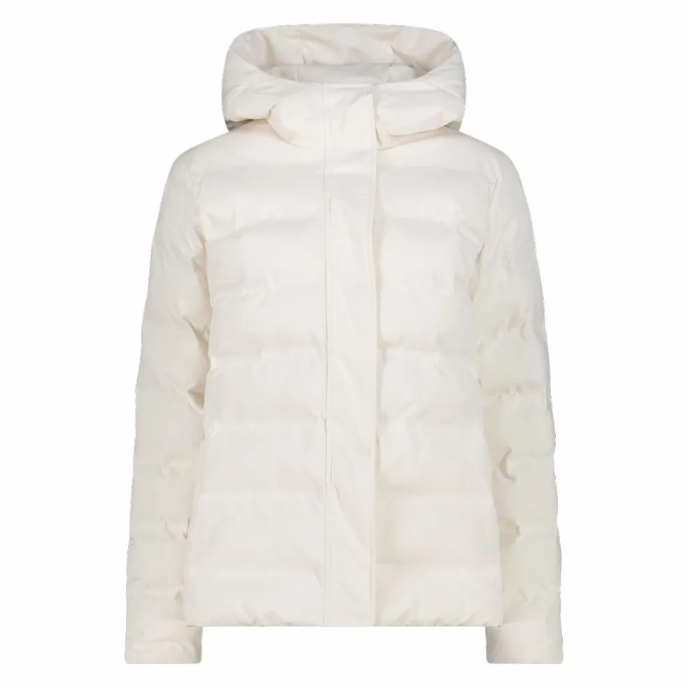 Gepolsterte Daunenjacke für Damen mit Kapuze