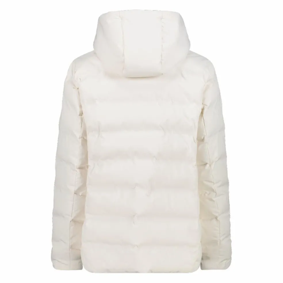 Gepolsterte Daunenjacke für Damen mit Kapuze