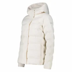 Gepolsterte Daunenjacke für Damen mit Kapuze