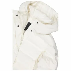 Gepolsterte Daunenjacke für Damen mit Kapuze