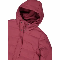 Gepolsterte Daunenjacke für Damen mit Kapuze