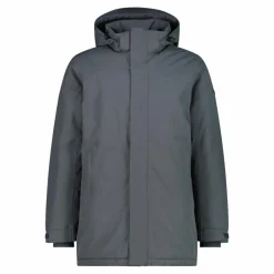 Gepolsterter Parka für Herren mit Kapuze