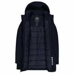 Gepolsterter Parka für Herren mit Kapuze