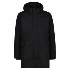 Gepolsterter Parka für Herren mit Kapuze