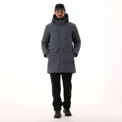 Gepolsterter Parka für Herren mit Kapuze