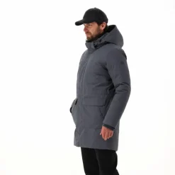 Gepolsterter Parka für Herren mit Kapuze