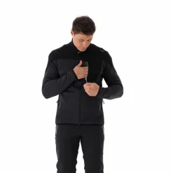 Grid-Tech-Fleecejacke für Herren mit Color Blocking
