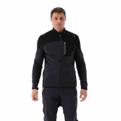 Grid-Tech-Fleecejacke für Herren mit Color Blocking
